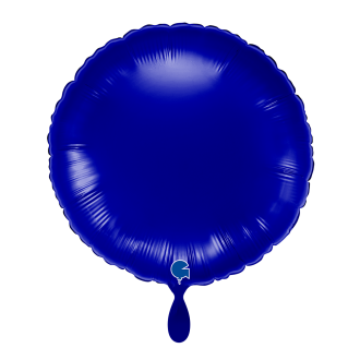 1 Balloon - Round - Blue Capri