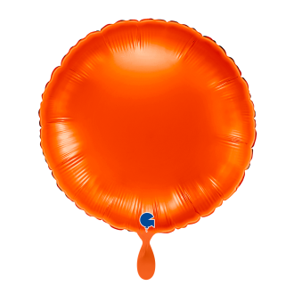 1 Balloon - Round - Orange