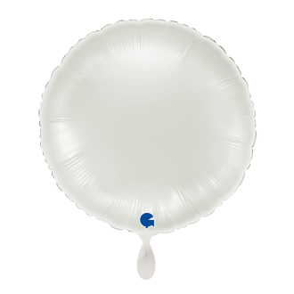 1 Balloon - Round - White