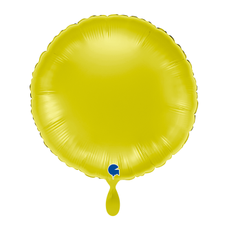 1 Balloon - Round - Yellow