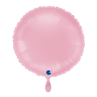 1 Balloon - Round - Pastel Pink