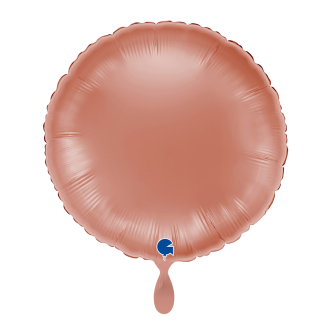 1 Balloon - Round - Rose Gold