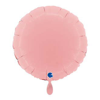 1 Balloon - Round - Matte Pink