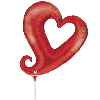 10 Miniballoons Airfilled - Bride Bear (Unverpackt)