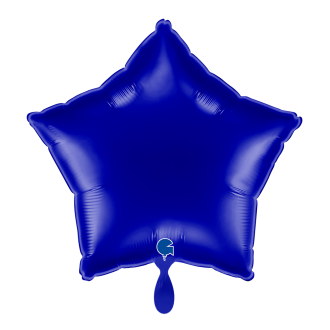 1 Balloon - Star - Blue Capri