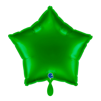 1 Balloon - Star - Green