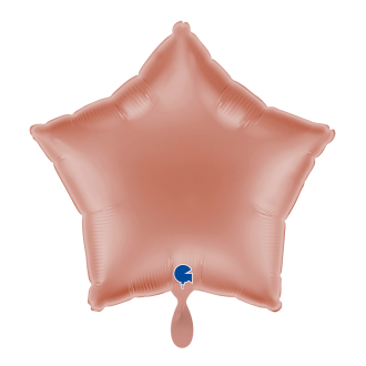 1 Balloon - Star - Rose Gold