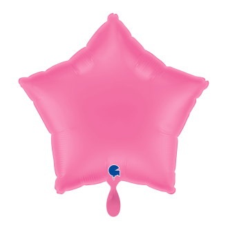 1 Balloon - Star - Bubble Gum