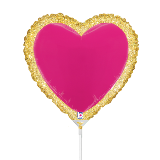 10 Miniballoons Airfilled - Pearl White Dove (Unverpackt)