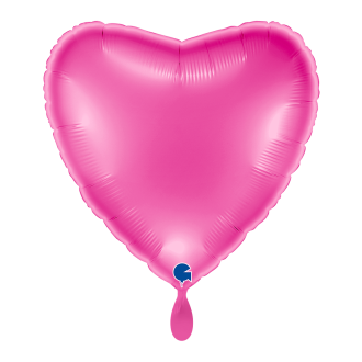 1 Balloon XL - Heart - Fuxia