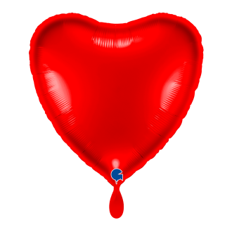 1 Balloon XL - Heart - Red