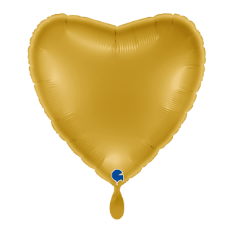 1 Balloon XL - Heart - Gold 5