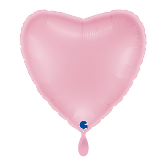 1 Balloon XL - Heart - Pastel Pink