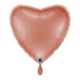 1 Balloon XL - Heart - Rose Gold