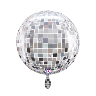 1 Balloon 4D - Globe - Disco Ball