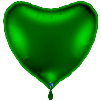 1 Balloon XXL - Heart - Dark Green
