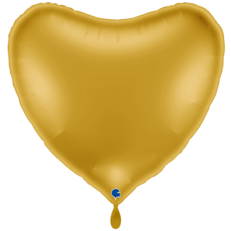 1 Balloon XXL - Heart - Gold 5