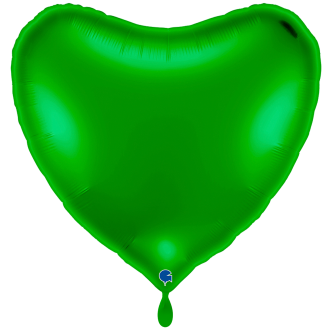 1 Balloon XXL - Heart - Green