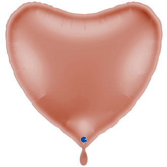 1 Balloon XXL - Heart - Rose Gold