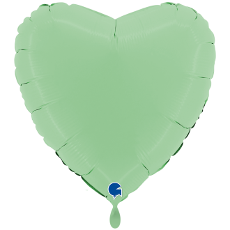 1 Balloon XXL - Heart - Matte Green