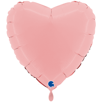 1 Balloon XXL - Heart - Matte Pink