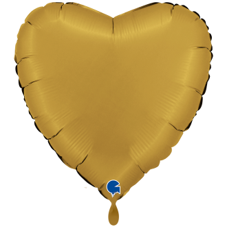1 Balloon XXL - Heart - Satin Gold