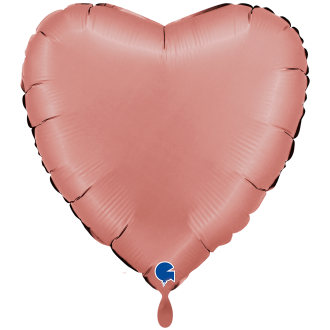 1 Balloon XXL - Heart - Satin Rose Gold
