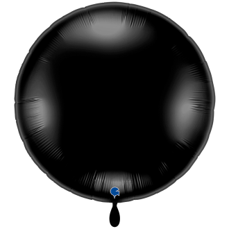 1 Balloon XXL - Round - Black