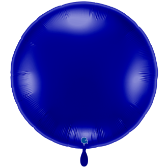 1 Balloon XXL - Round - Blue Capri