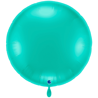 1 Balloon XXL - Round - Tiffany