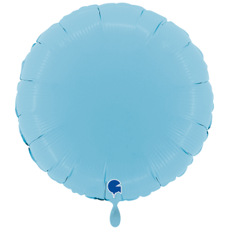 1 Balloon XXL - Round - Matte Blue