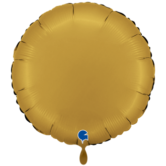 1 Balloon XXL - Round - Satin Gold