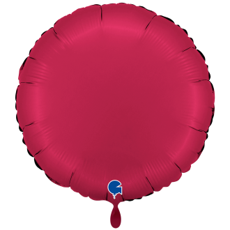 1 Balloon XXL - Round - Satin Cherry