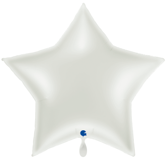 1 Balloon XXL - Star - White