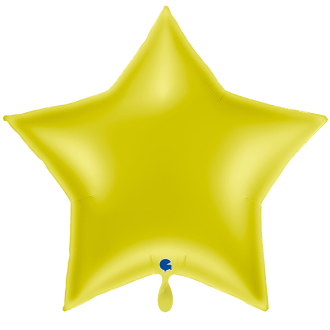 1 Balloon XXL - Star - Yellow