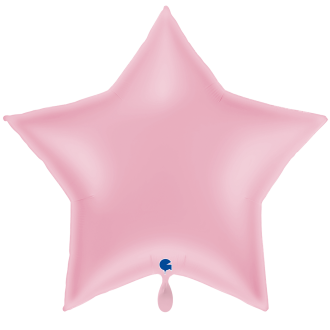 1 Balloon XXL - Star - Pastel Pink