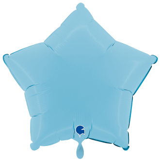 1 Balloon XXL - Star - Matte Blue
