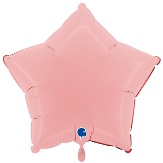 1 Balloon XXL - Star - Matte Pink