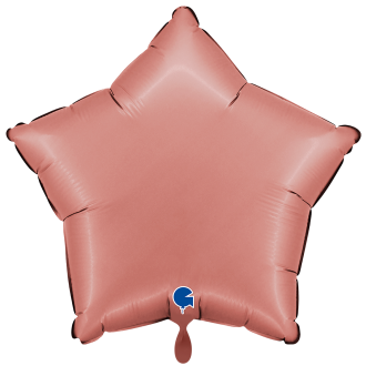 1 Balloon XXL - Star - Satin Rose Gold