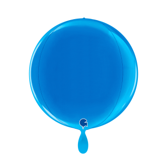1 Balloon 4D - Globe - Blue