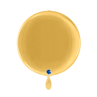 1 Balloon 4D - Globe - Gold 5