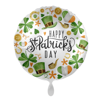 1 Balloon - Irish St. Patrick`s Day - ENG