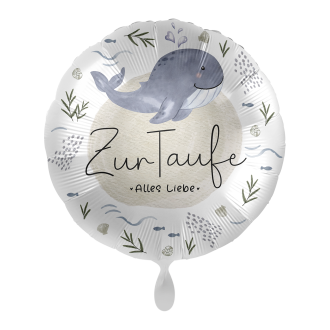 1 Balloon - Baptism Whale - GER