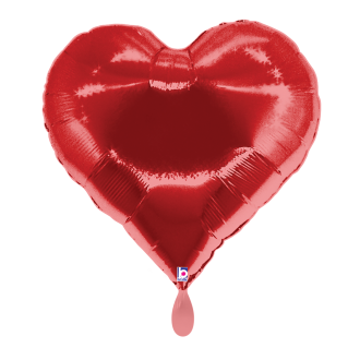1 Balloon XXL - Casino Heart