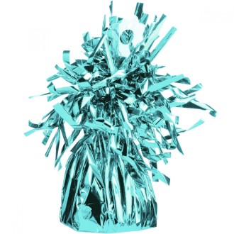 Luftballongewicht Folie - Hellblau / Türkis 150 g