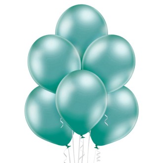 Natur Ballon - Grün (Glossy) Ø 27 cm