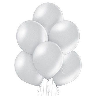 Natur Ballon - Silber (Metallic) Ø 30 cm