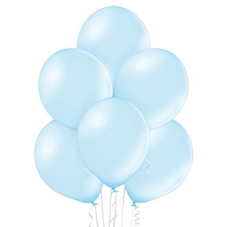Natur Ballon - Hellblau (Metallic) Ø 30 cm