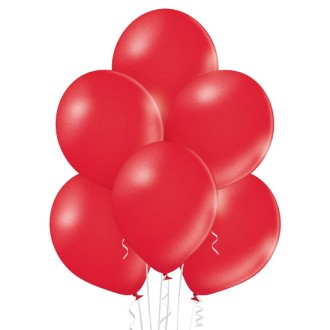Natur Ballon - Rot (Metallic) Ø 30 cm