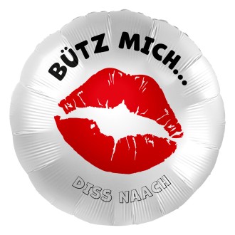 Folienballons Ø 45 cm - Karneval - Bütz mich...